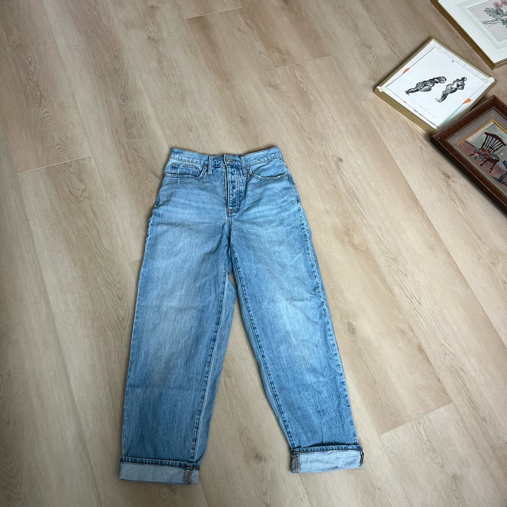 Madewell Blue Balloon Jeans Relaxed Fit